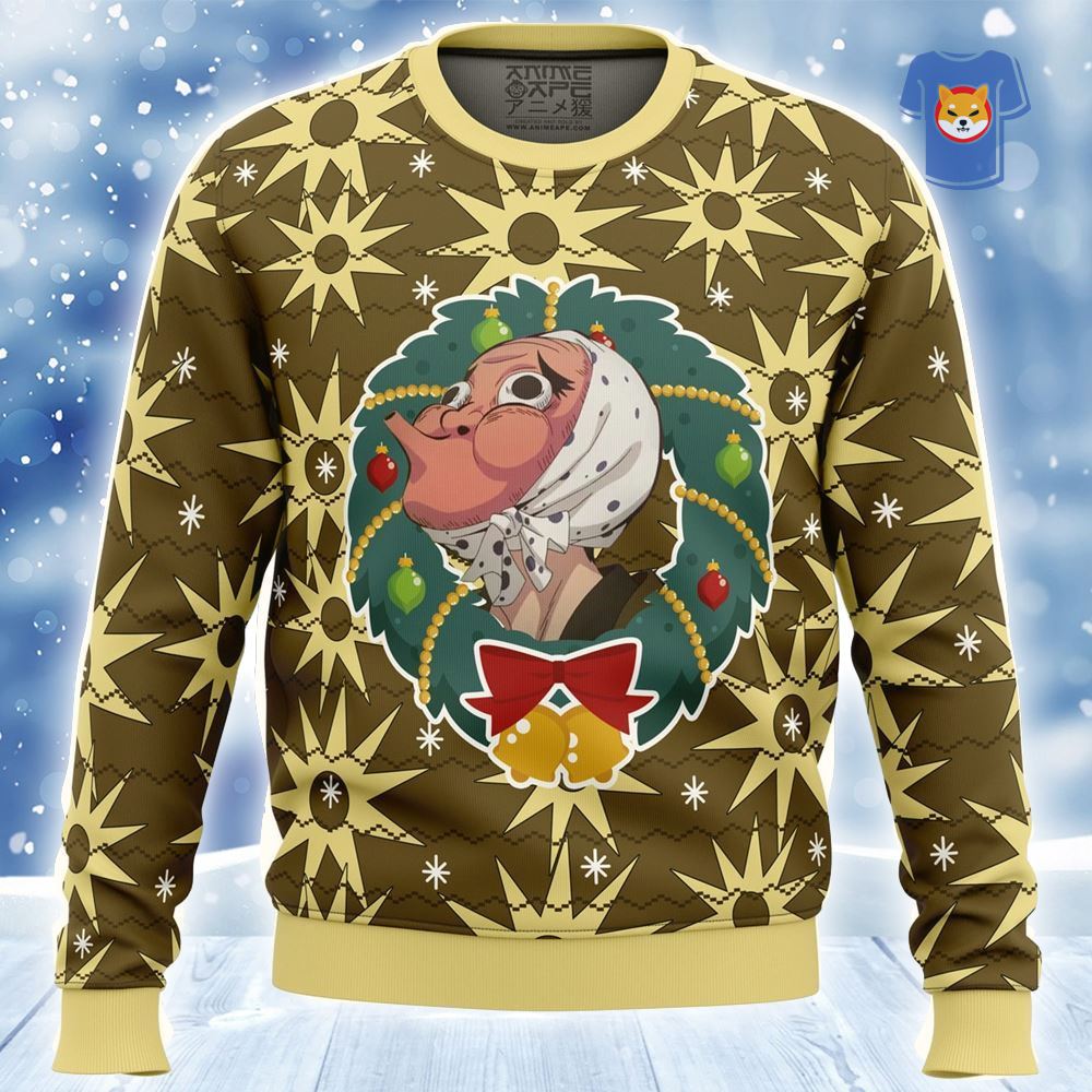 Hotaru Haganezuka Demon Slayer Ugly Christmas Sweater