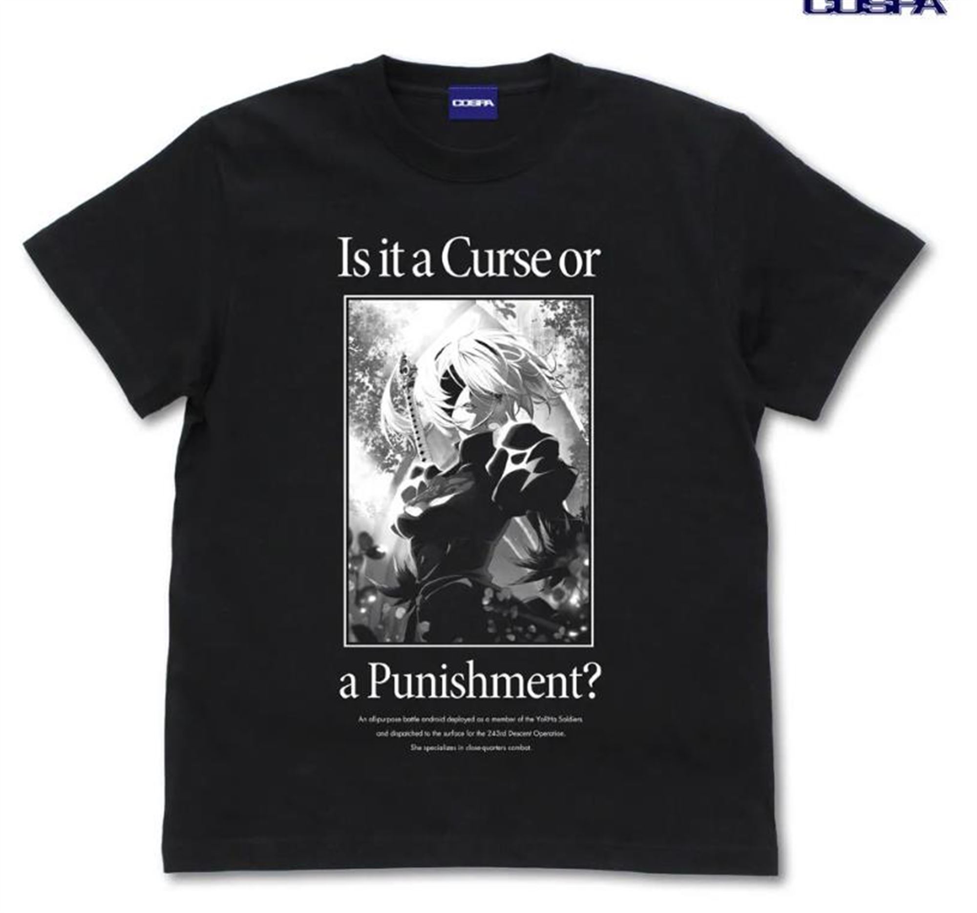 Is It A Curse Or A Punishment Shirt Yorha No2type B T-shirt 