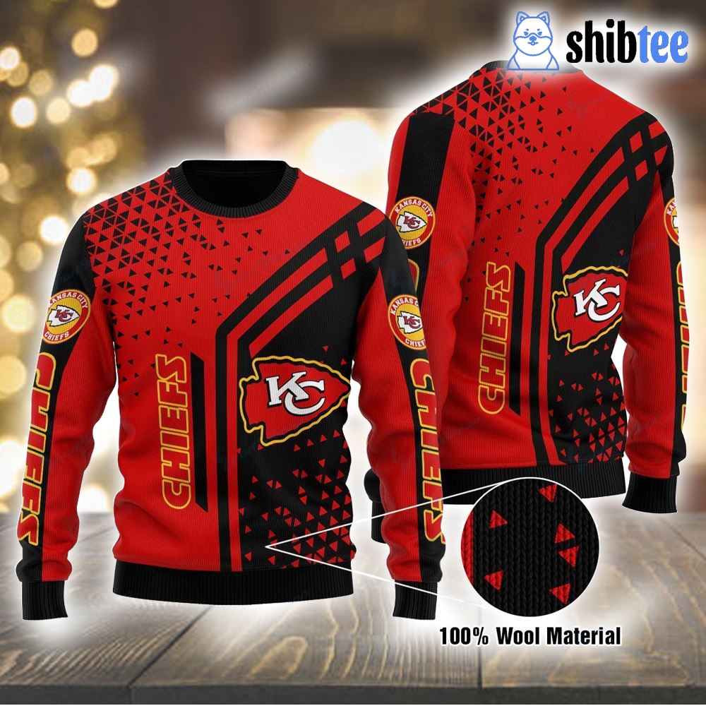 Kansas City Chiefs Knit Pattern Sweater - Shibtee Clothing