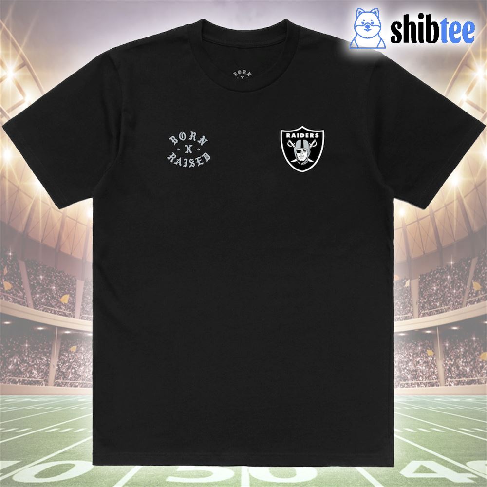 Las Vegas Raiders Born X Raised Unisex T-shirt - Shibtee Clothing