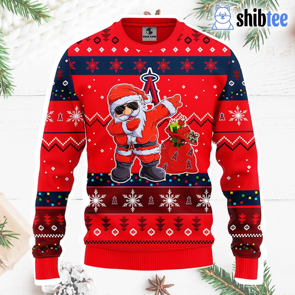 Los Angeles Angels Grinch Scooby-doo Christmas Ugly Sweater - Shibtee  Clothing