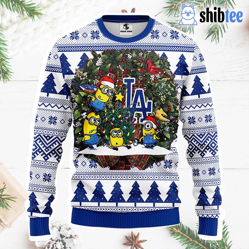 Los Angeles Dodgers Ugly Christmas Sweater - Shibtee Clothing