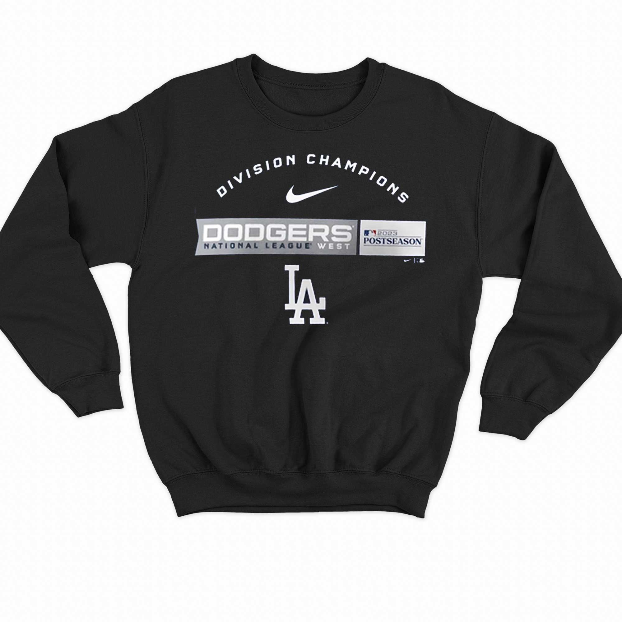 Los Angeles Dodgers Nike 2023 Nl West Division Champions T-shirt 