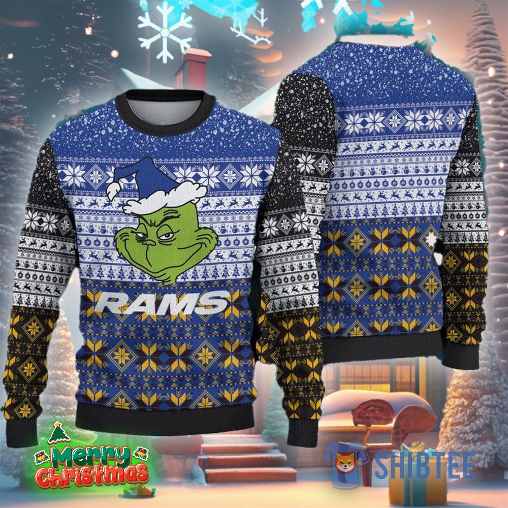 la rams ugly christmas sweater