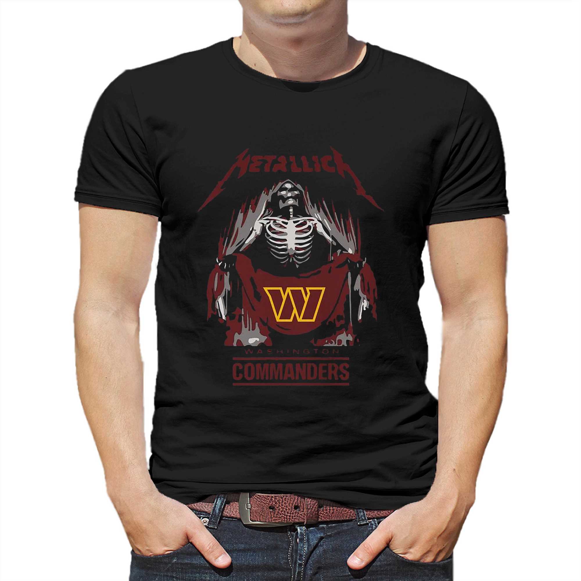 Left Hand Up Who Are We The Commanders Tee Shirt Hoodie Tank-Top