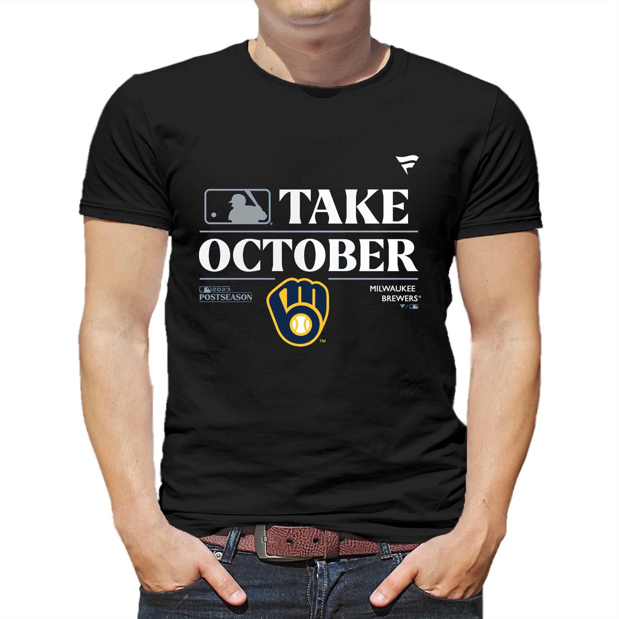 Milwaukee Brewers October took us 2023 Postseason shirt, hoodie, sweater,  long sleeve and tank top