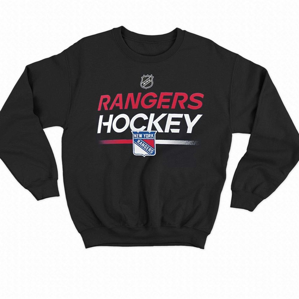 New York Rangers Authentic Pro Hoodie - Youth