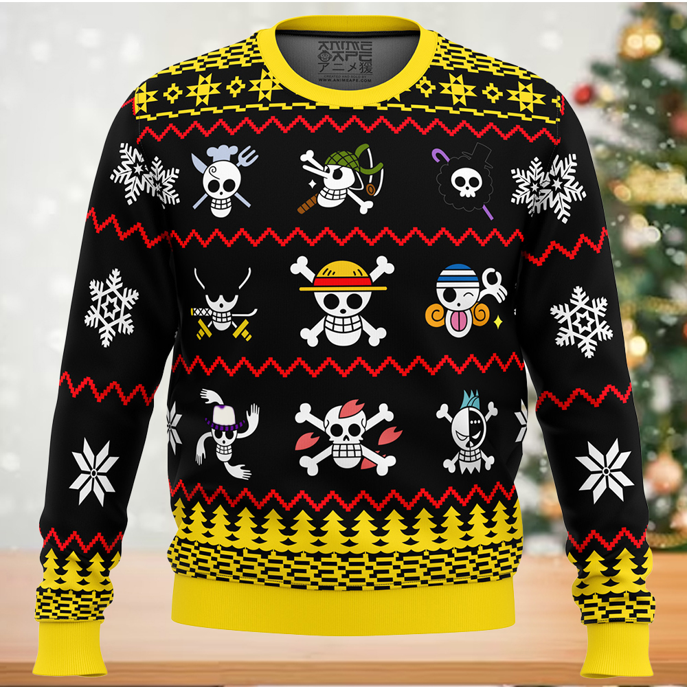 Going Merry Christmas One Piece Ship Xmas Ugly Christmas Sweater - Tagotee