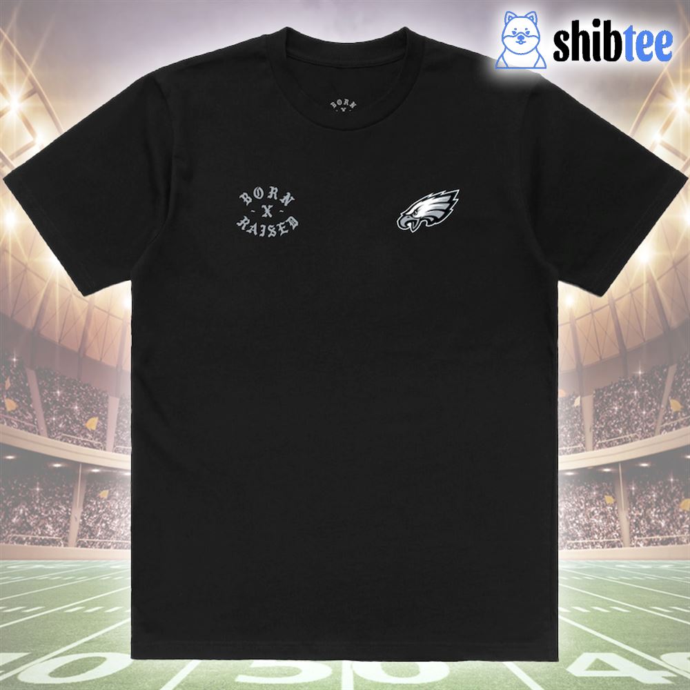 Philadelphia Eagles Born X Raised Unisex T-shirt - Shibtee Clothing