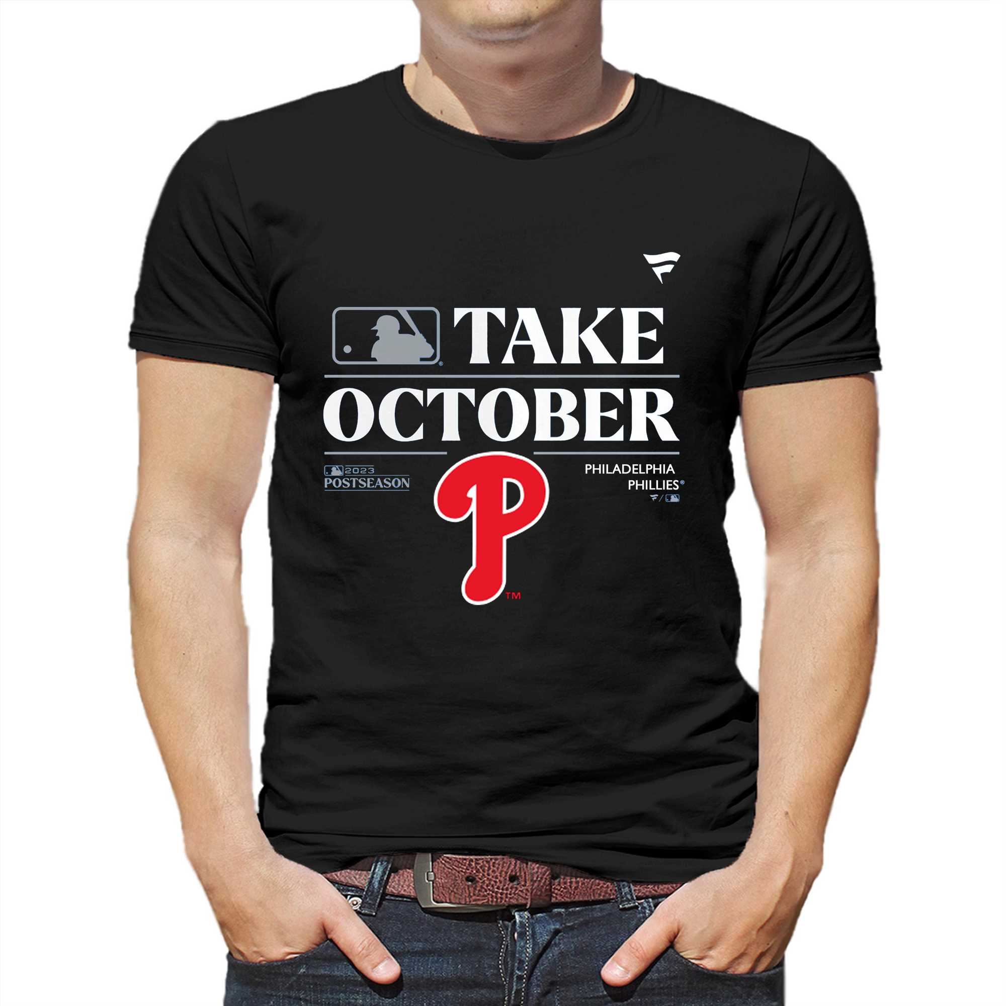 Baseball Philadelphia Phillies October Rise Postseason T-Shirt - Ink In  Action