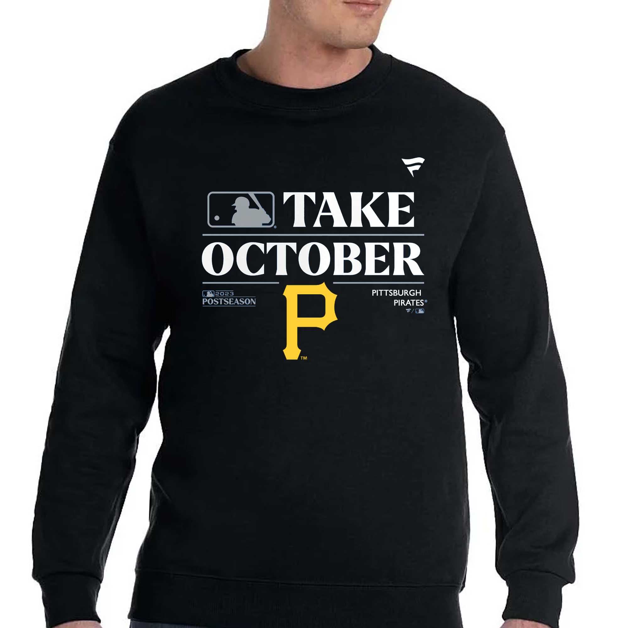 Pittsburgh Pirates Fanatics Branded 2023 Postseason Locker Room T-shirt 