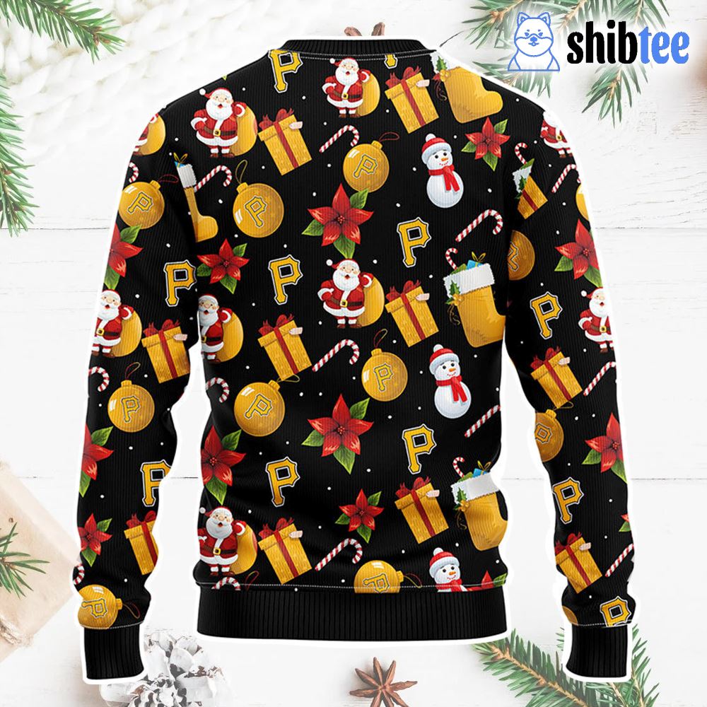 Pittsburgh Pirates Pub Dog Christmas Ugly Sweater - Shibtee Clothing