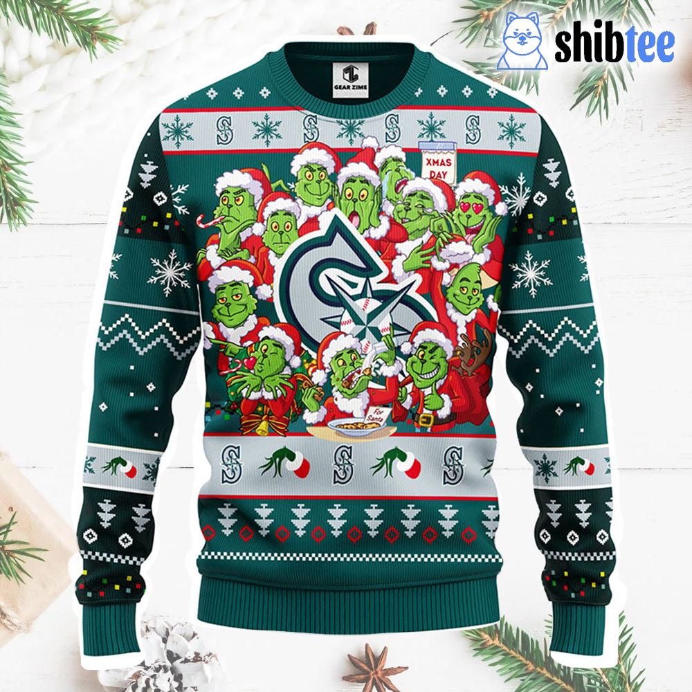 Seattle Mariners Mens Shirts, Sweaters, Mariners Ugly Sweaters