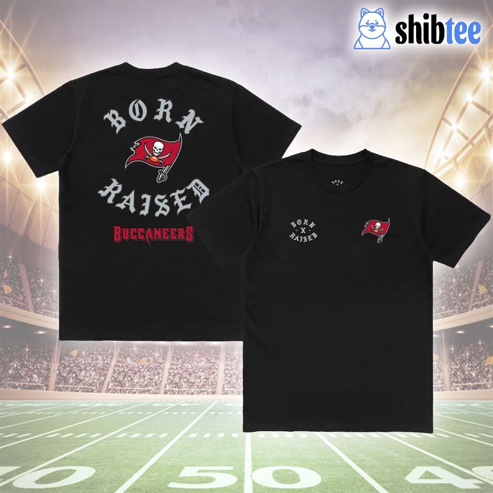 Tampa Bay Buccaneers Born X Raised Unisex T-shirt - Shibtee Clothing