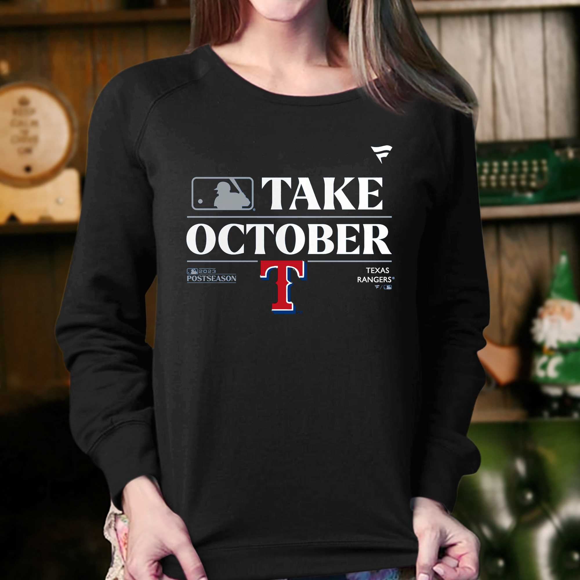 Texas Rangers Take October Playoffs Postseason 2023 Shirt 