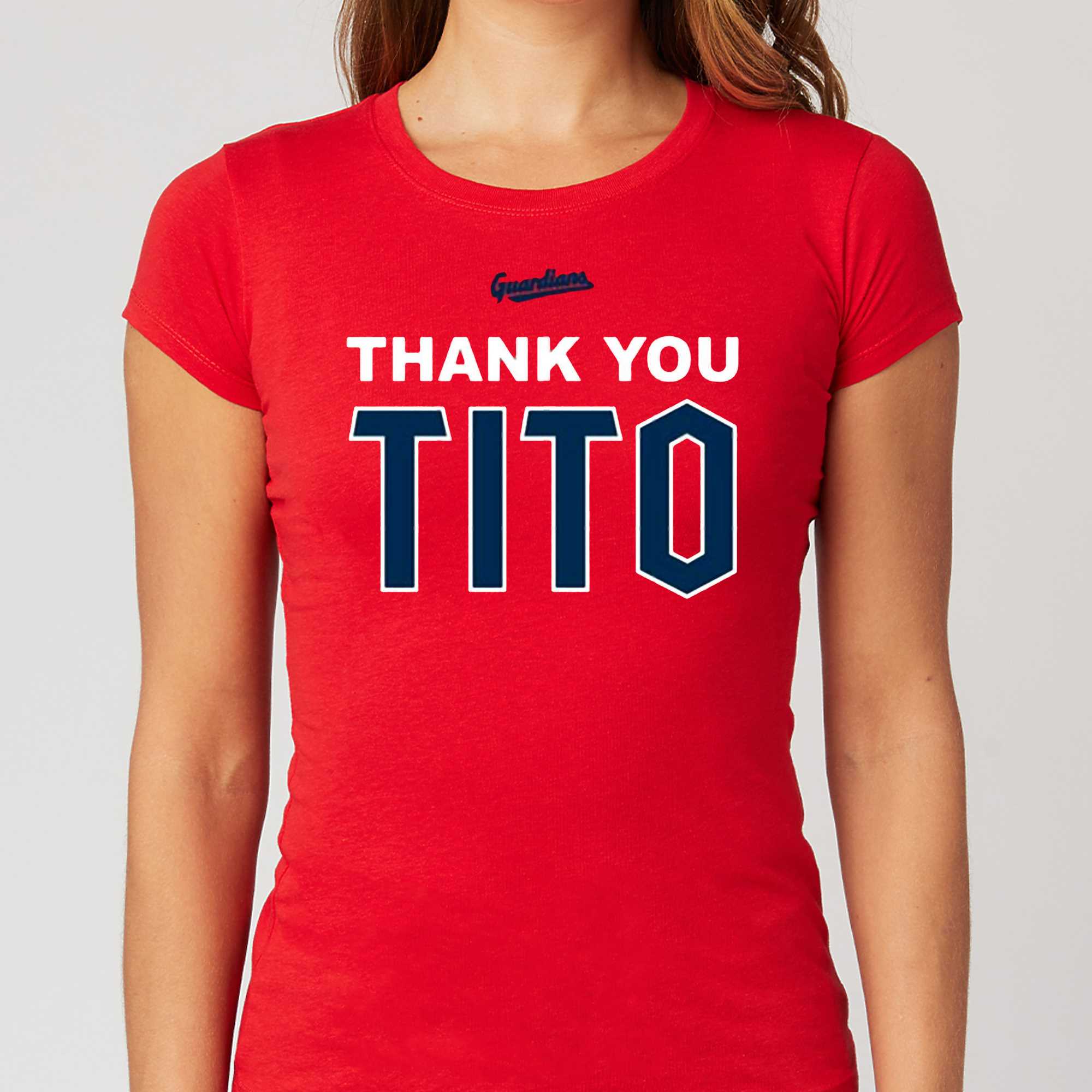 Thank You Tito Cleveland Guardians Shirt - Shibtee Clothing