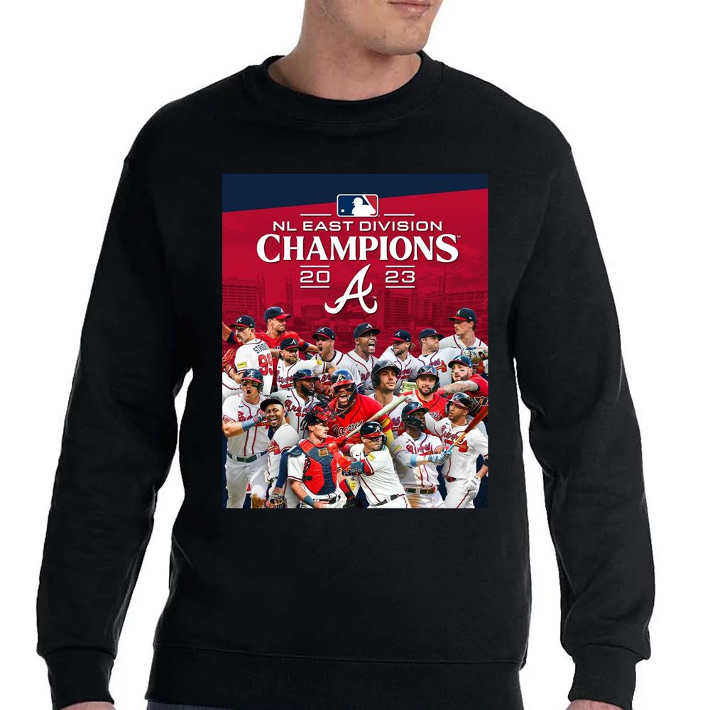 The Atlanta Braves Are 2023 Nl East Champions Shirt 