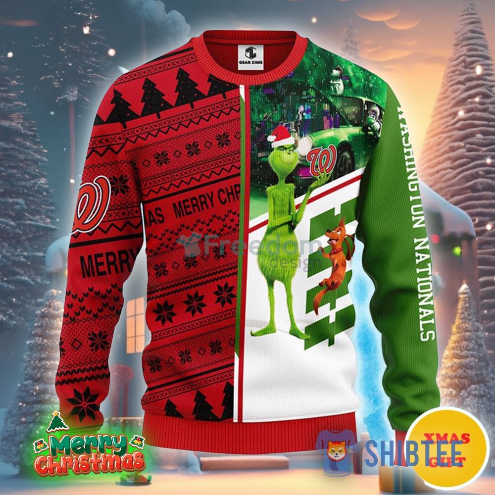 Washington Redskins Hot Trend 2023 Ugly Christmas Sweater - Shibtee Clothing