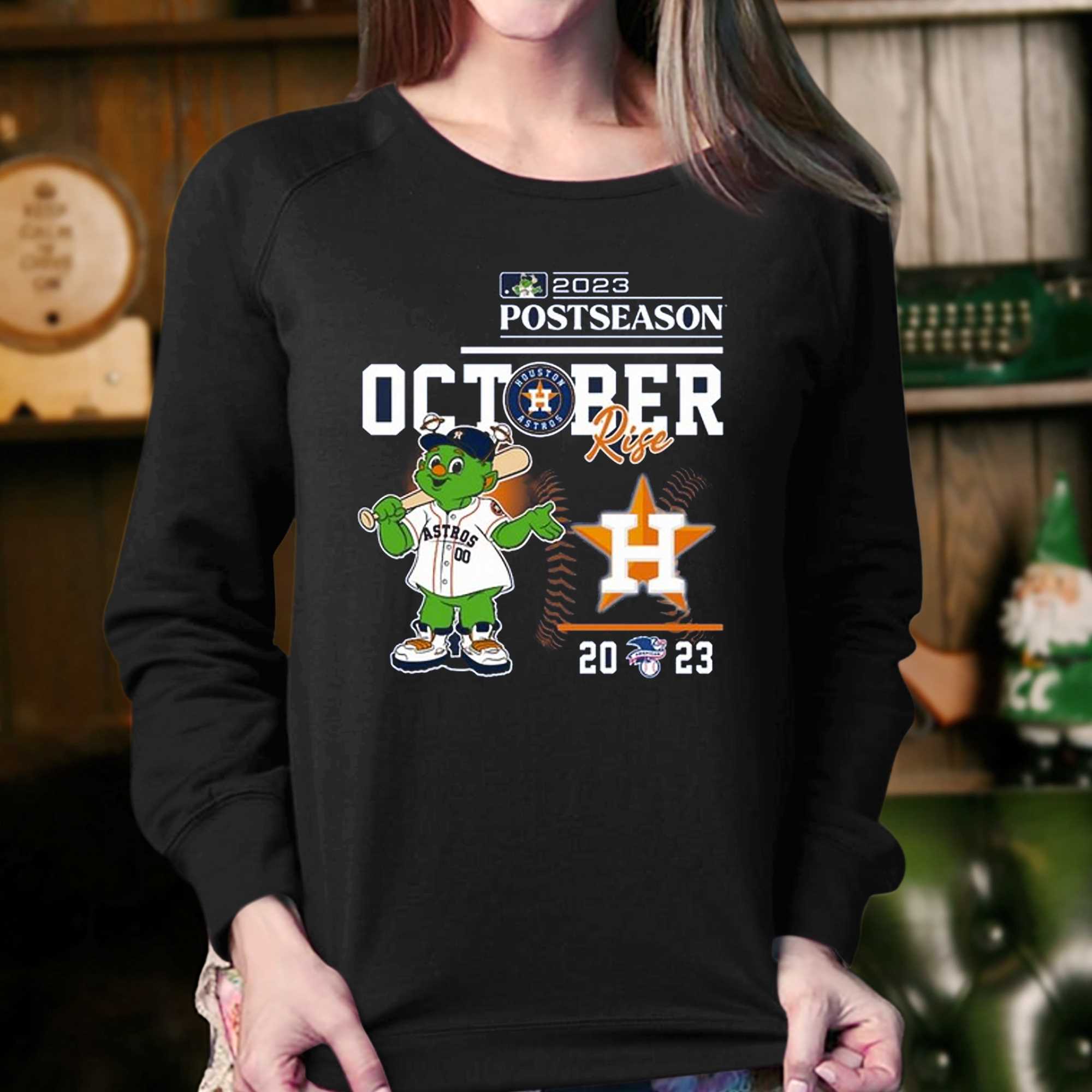 Houston Astros Take October 2023 Postseason T-shirt: Gear Up for Playoff  Glory - Shibtee Clothing