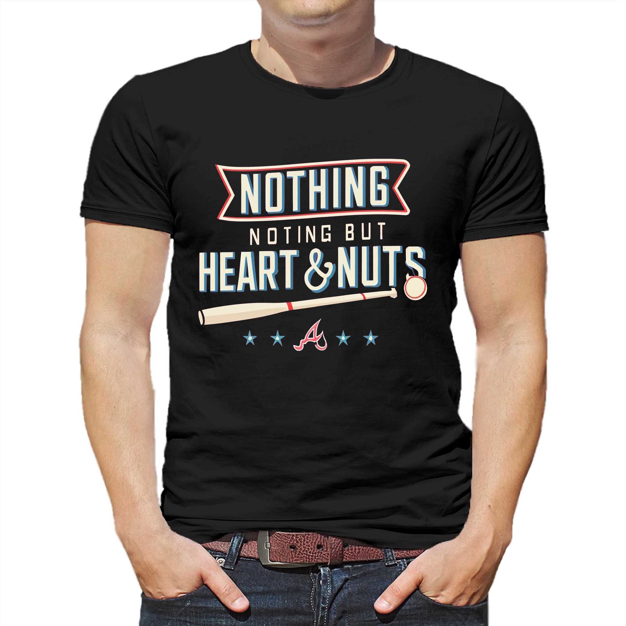 Aj Minter Nothing But Heart And Nuts T-shirt - Shibtee Clothing