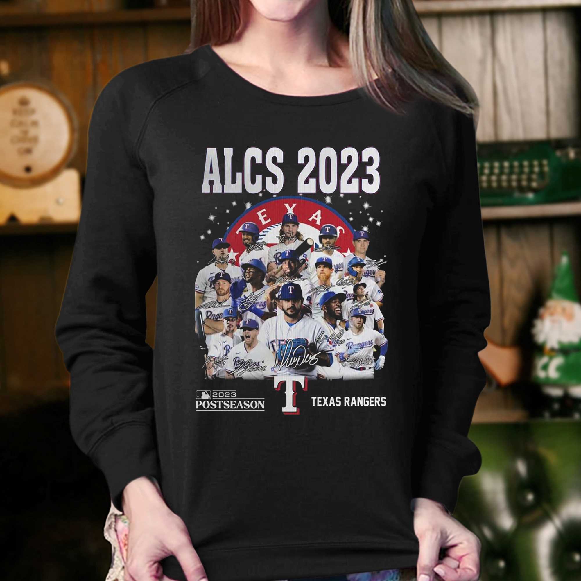 Texas Rangers 2023 ALCS MLB Postseason Shirt - Limotees