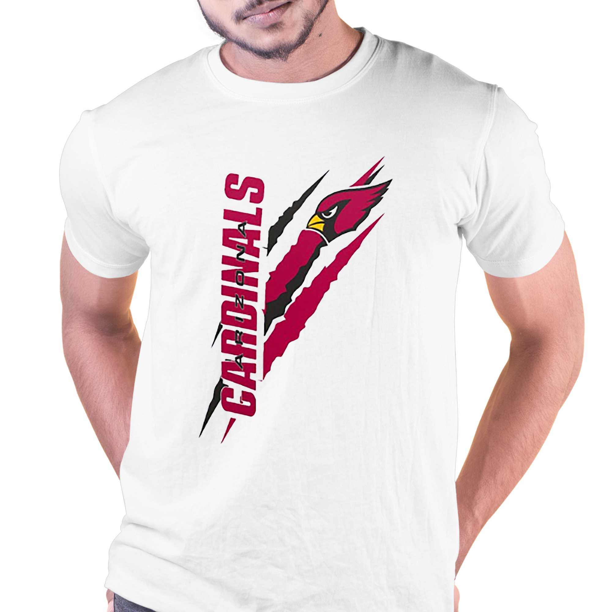 Arizona Cardinals Starter Color Scratch T-Shirt - NextlevelA