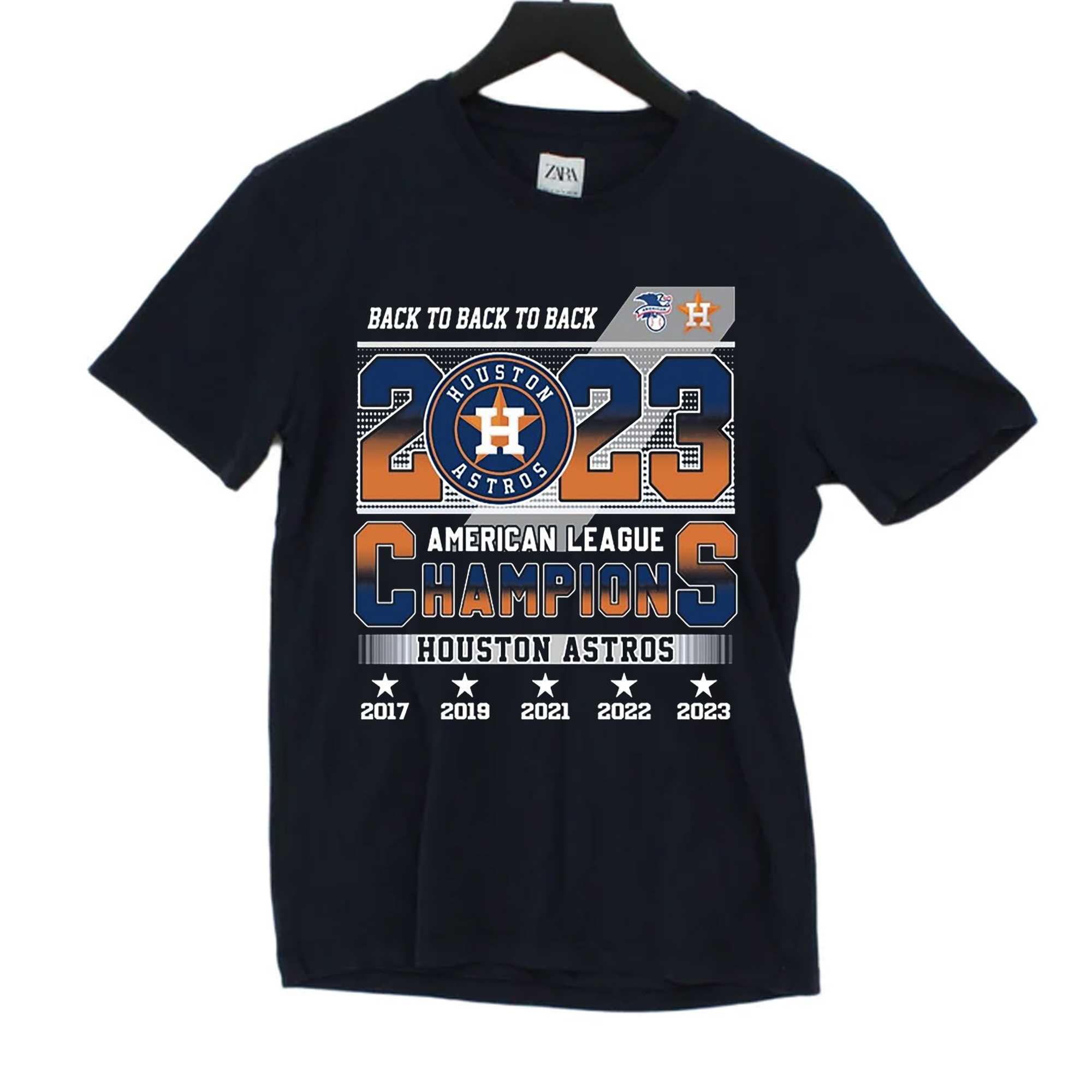 Houston Astros 2021 American League Champions T Shirt