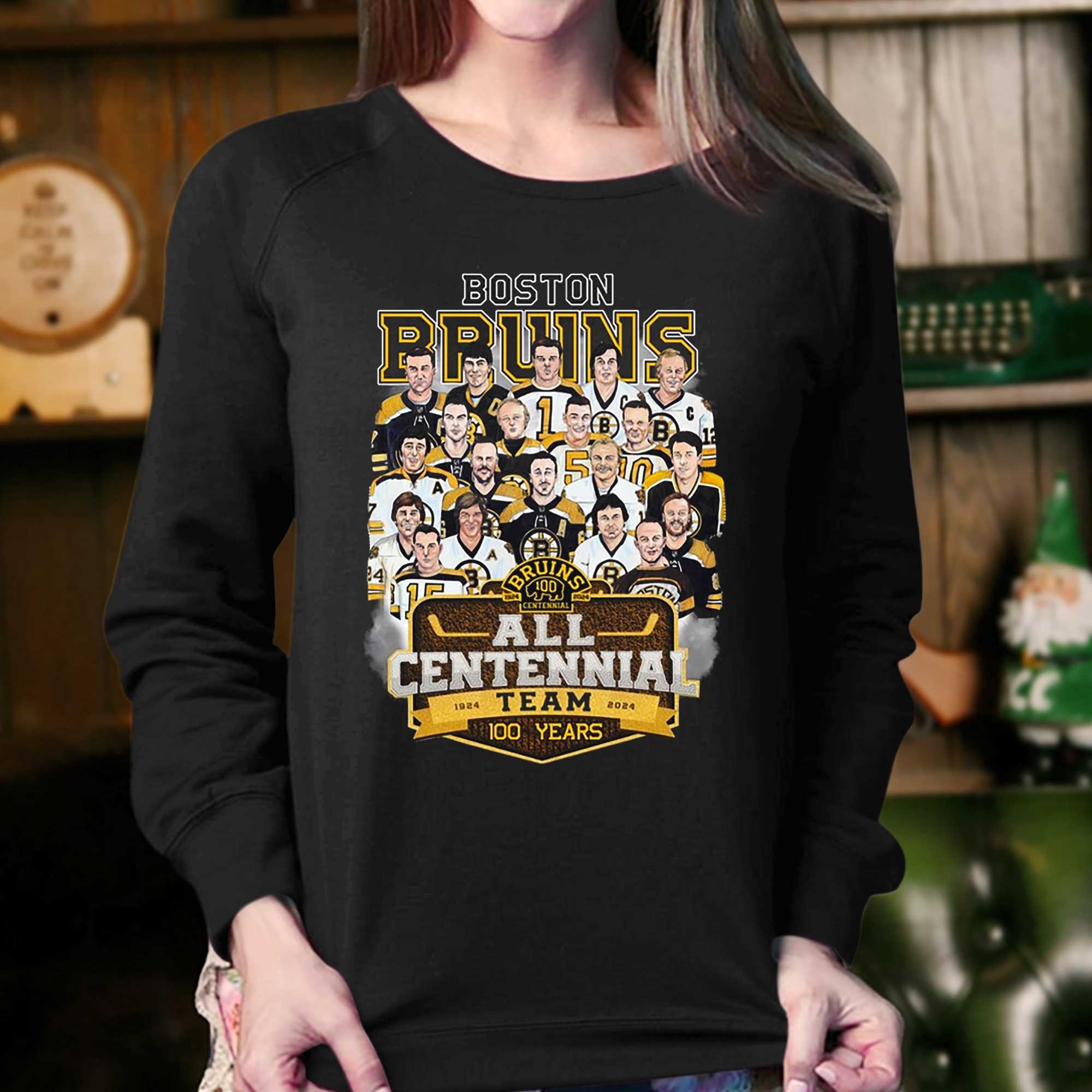 Bruins Shirt National Hockey League 1924 Boston Bruins Gift