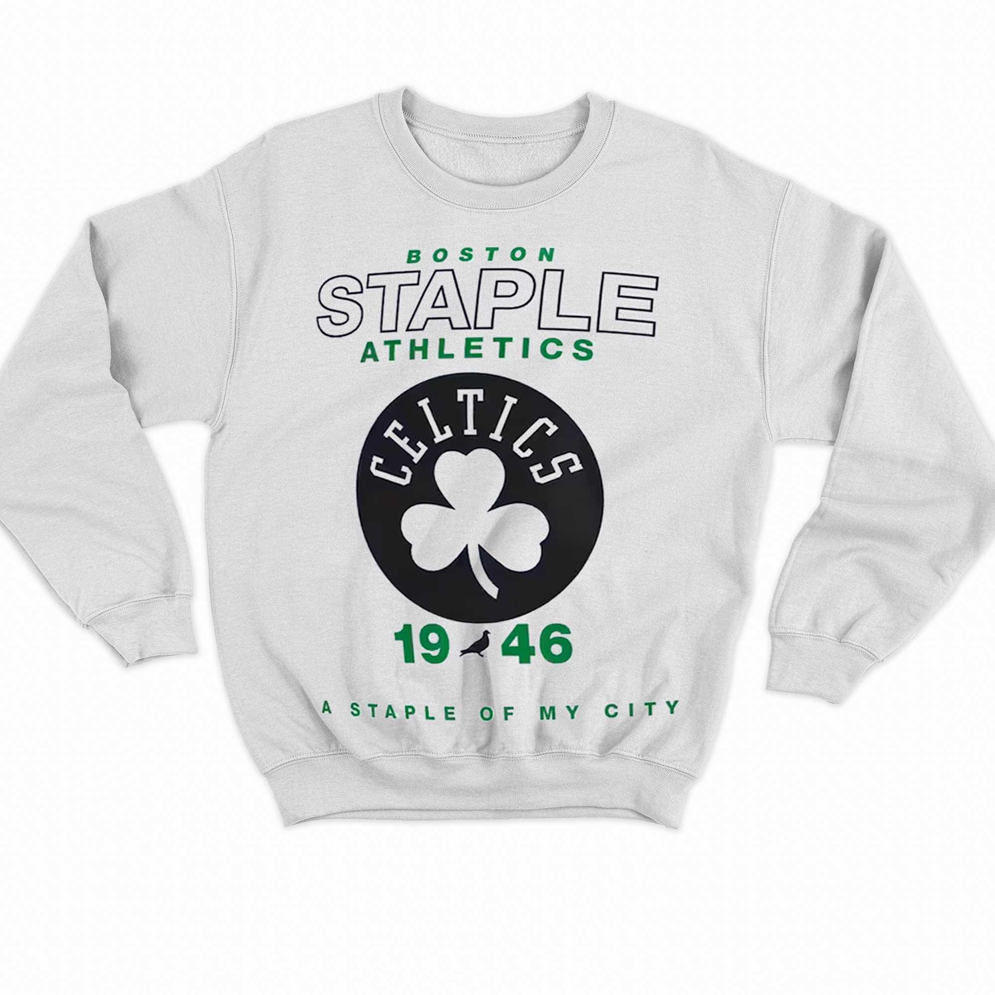 Boston Celtics Nothing But Net Graphic Long Sleeve T-Shirt - Mens