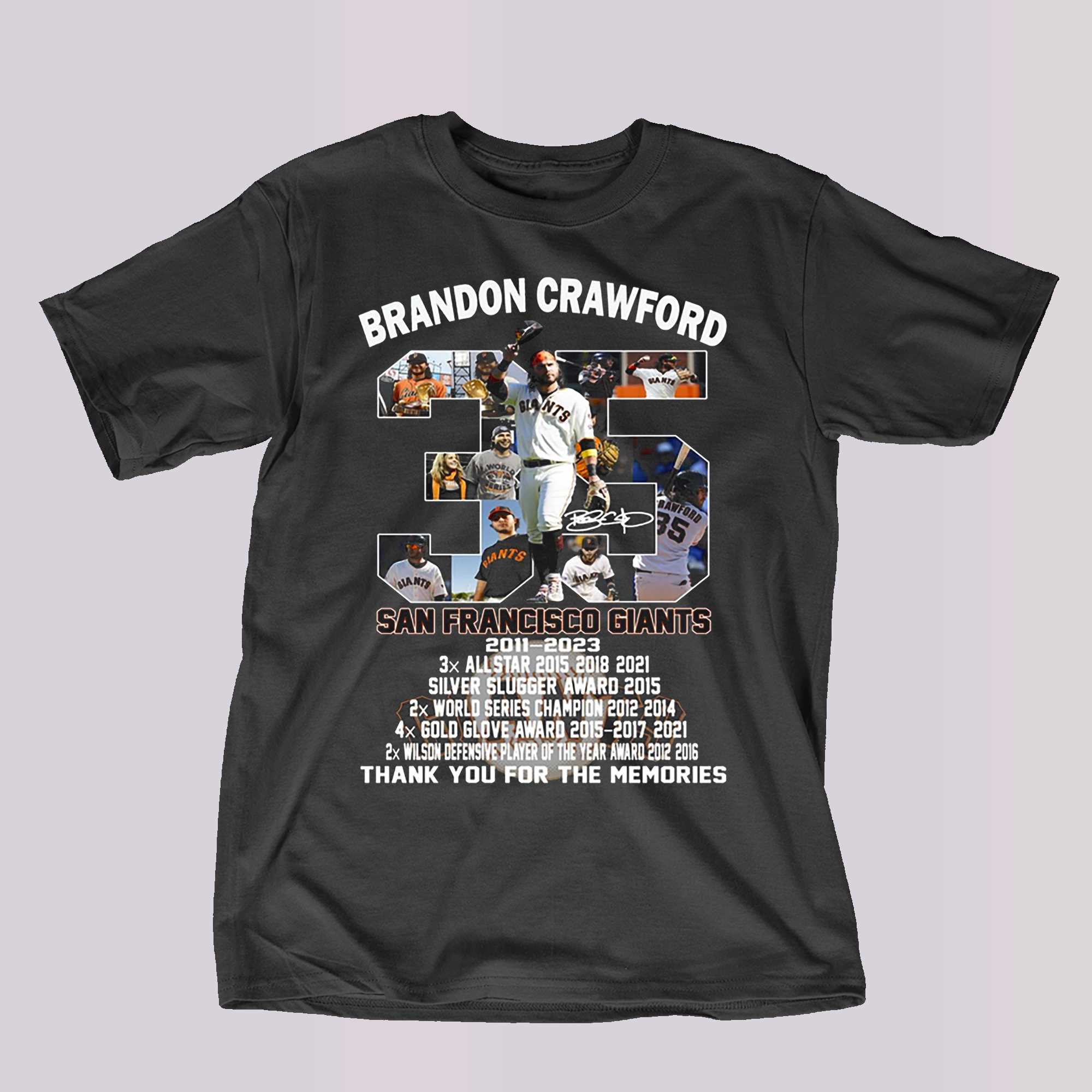 Brandon Crawford Apparel, Brandon Crawford Jersey, Shirt