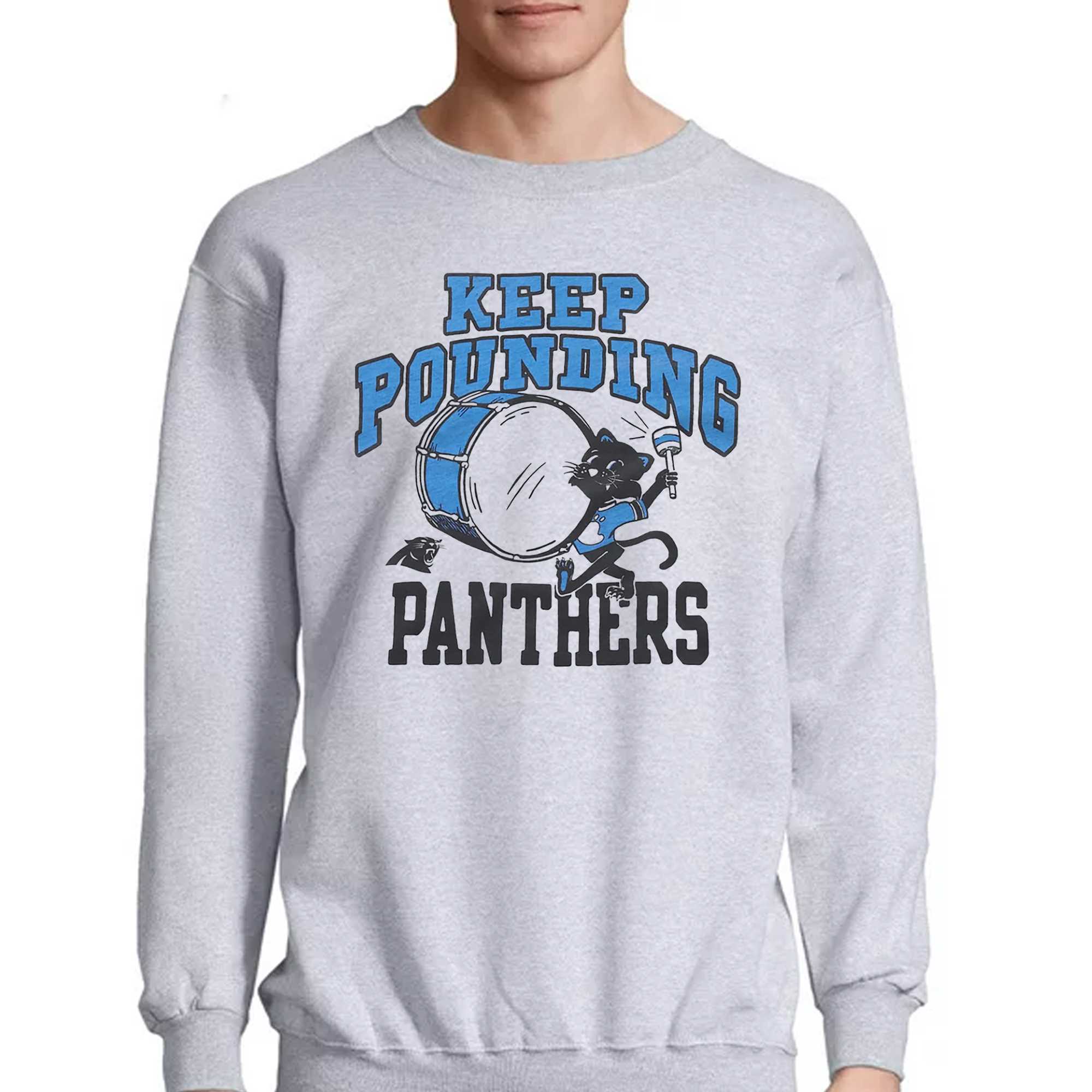 Br Gridiron Keep Pounding Carolina Panthers Shirt