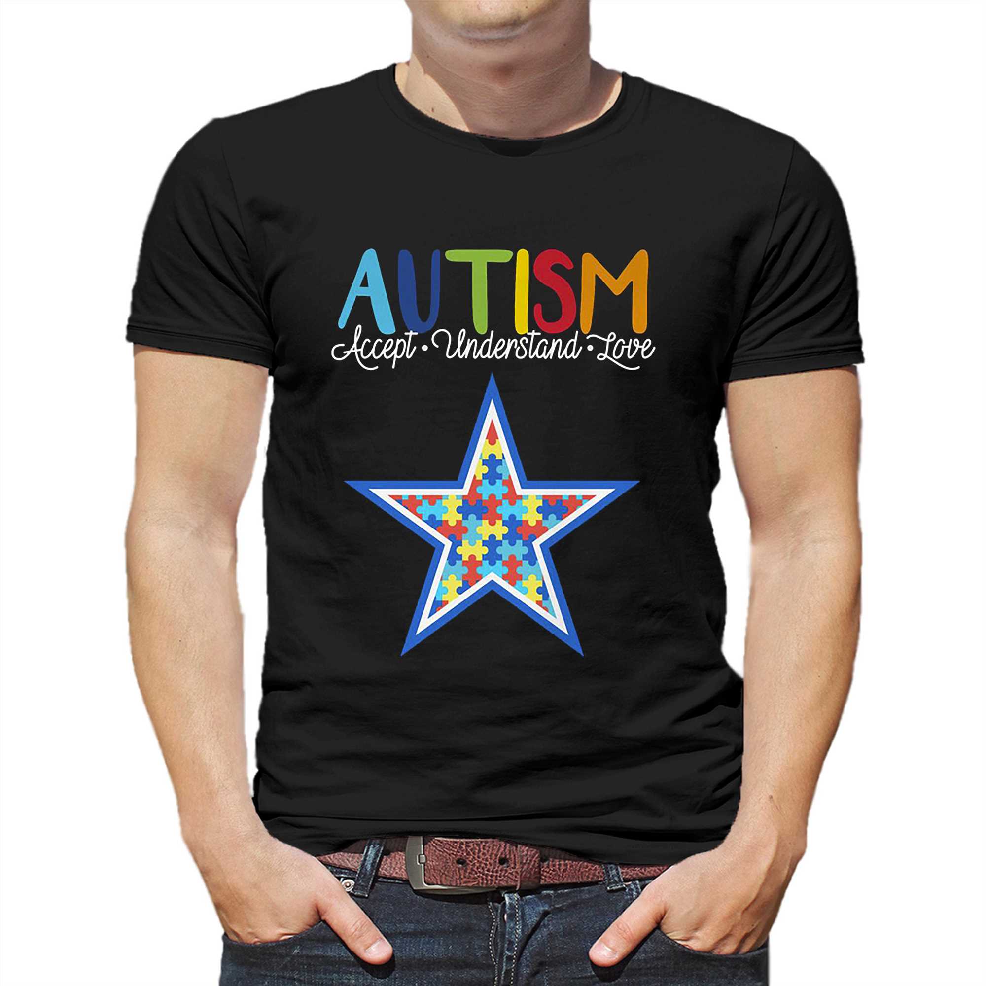 Dallas Cowboys NFL Autism Awareness Personalized Hoodie T Shirt