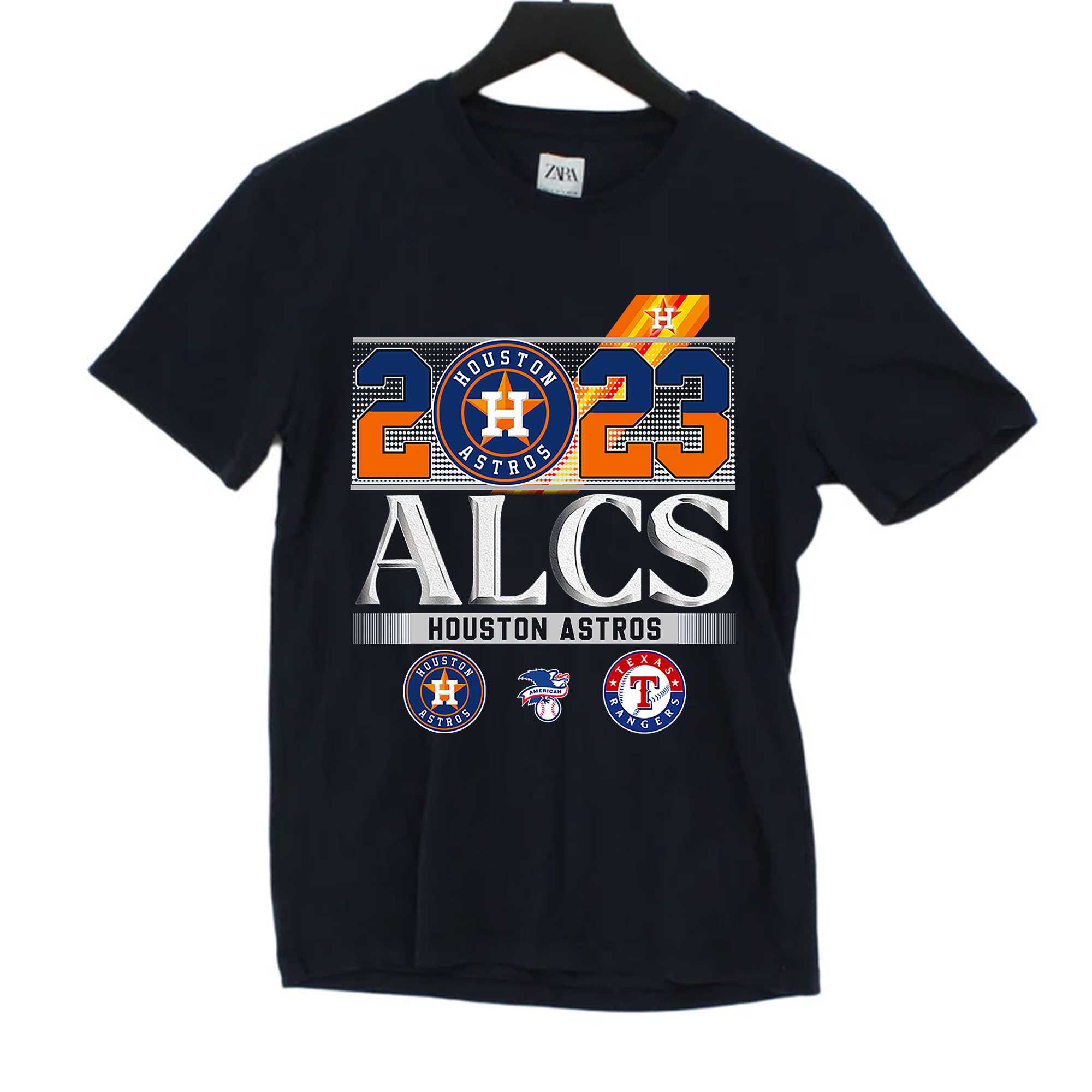 Houston Alcs 2023 Houston Astros Vs Taxas Rangers T-shirt - Shibtee Clothing