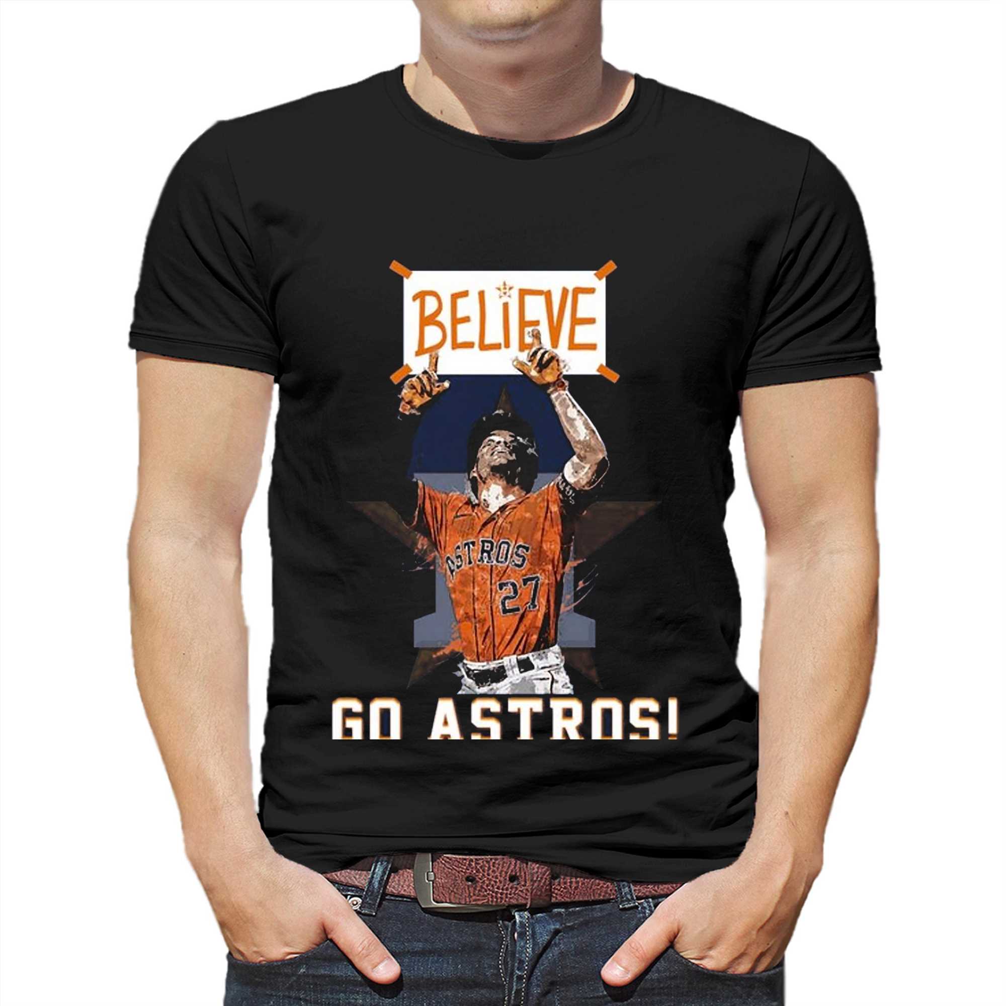 Official Houston Astros Believe Go Astros 2023 season shirt