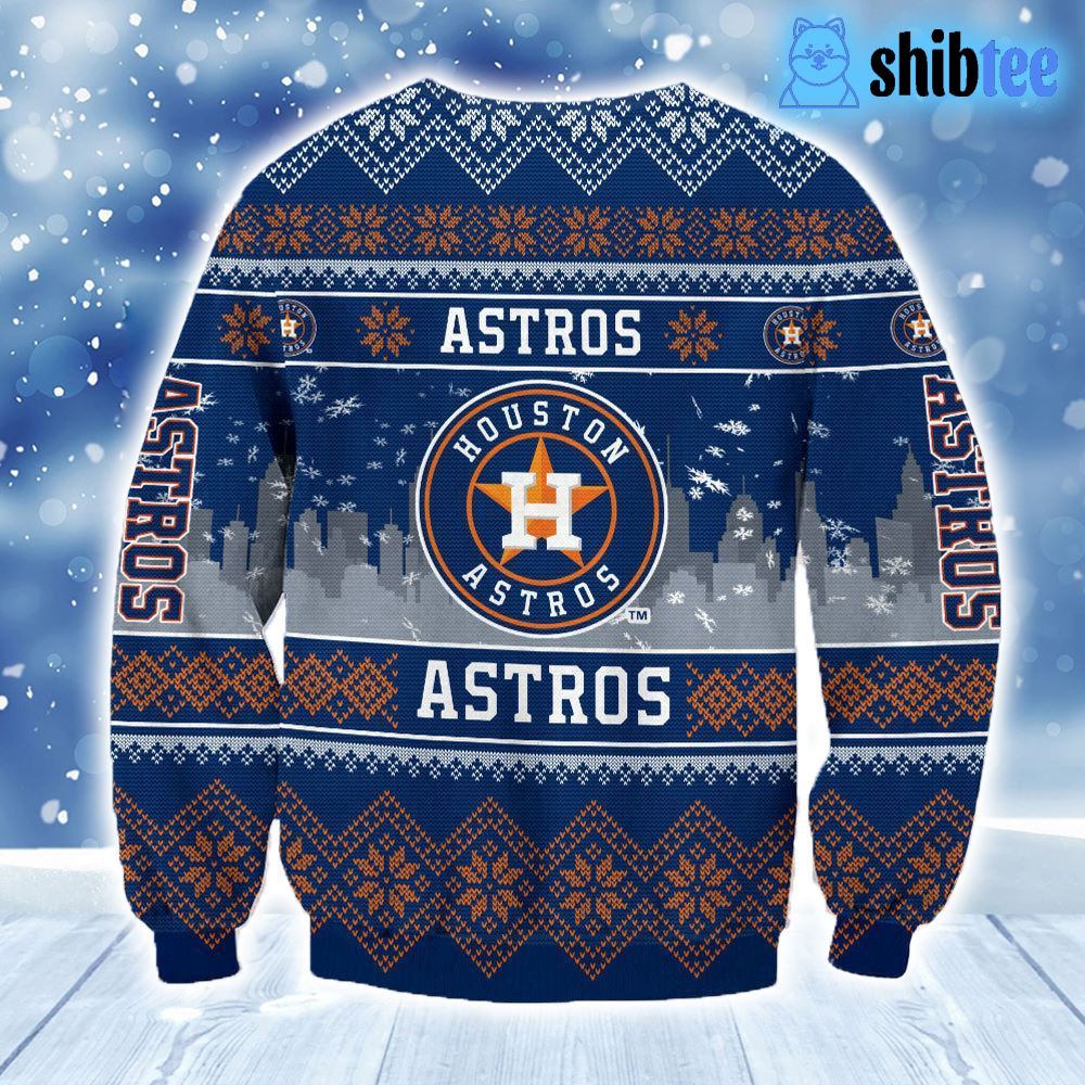 Houston Astros Ugly Christmas Sweater - Shibtee Clothing