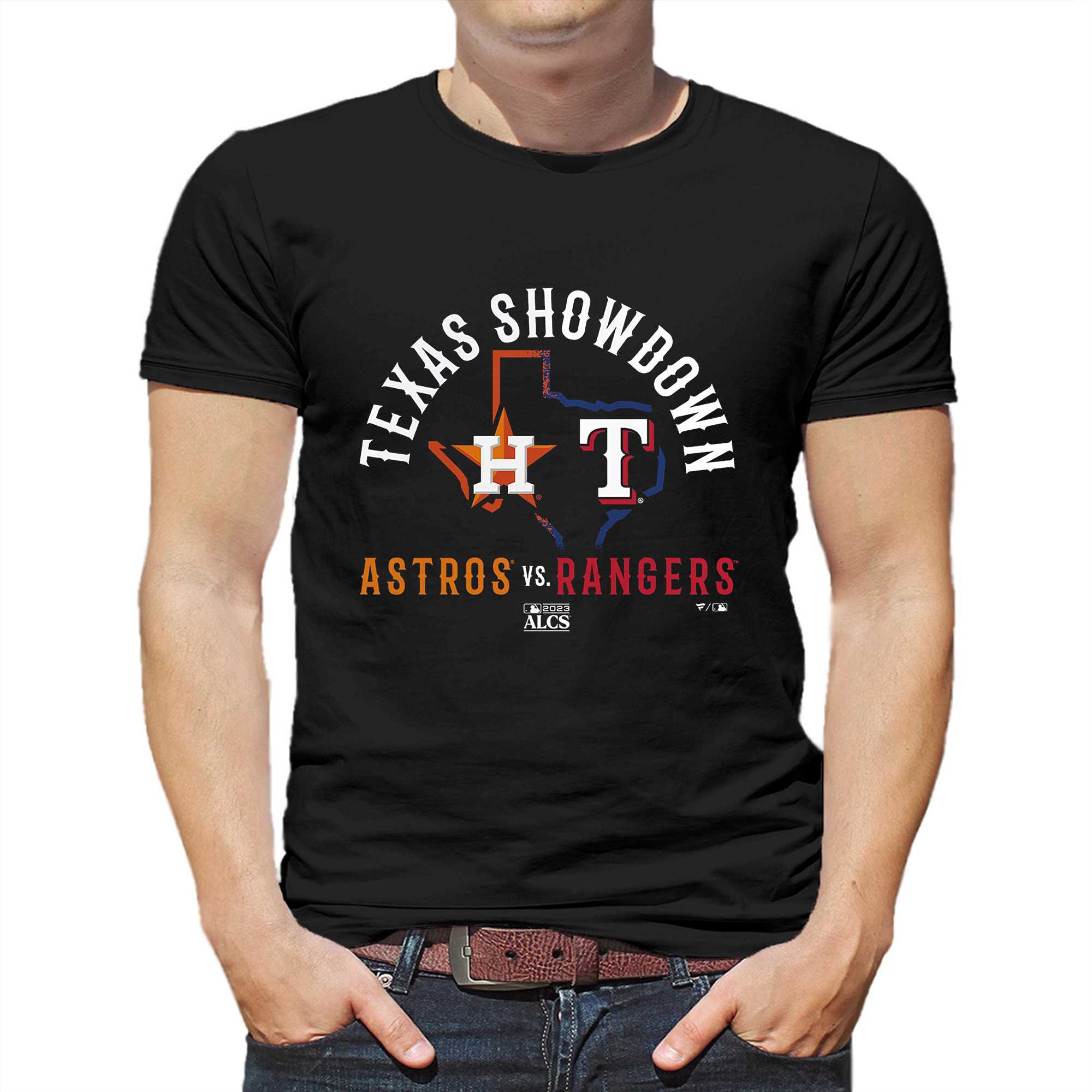 Astros Houston T-shirt, Texas Flag Cotton, Cotton Shirt