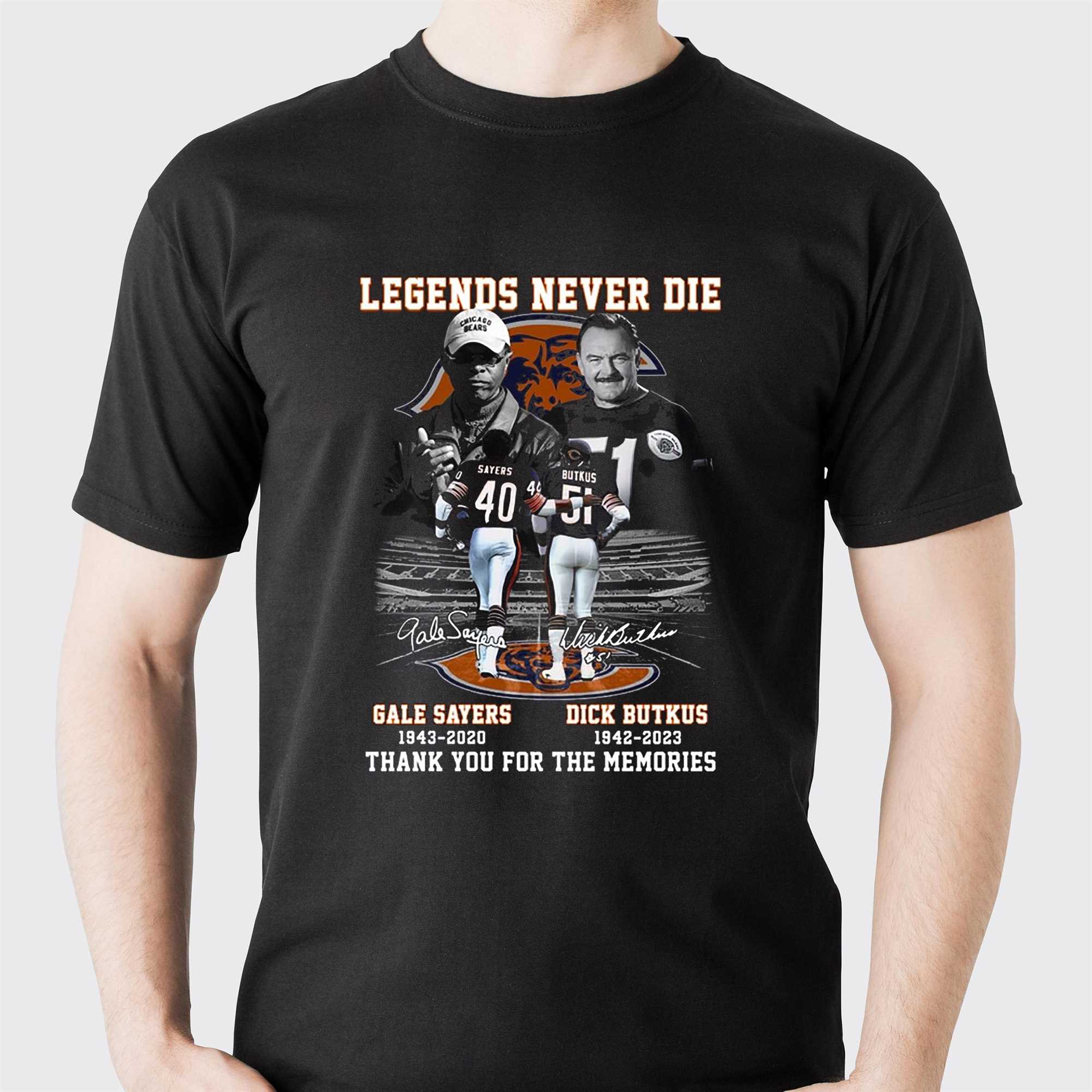 In Memory Of Dick Butkus Chicago Bears 2023 T Shirt - Shibtee Clothing