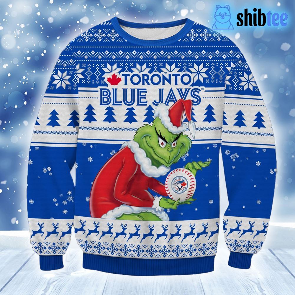 Blue jays sale christmas sweater