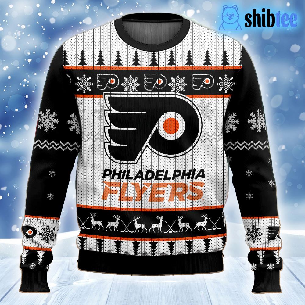 Custom Philadelphia Flyers Christmas Apparel NHL Shirt Hoodie 3D
