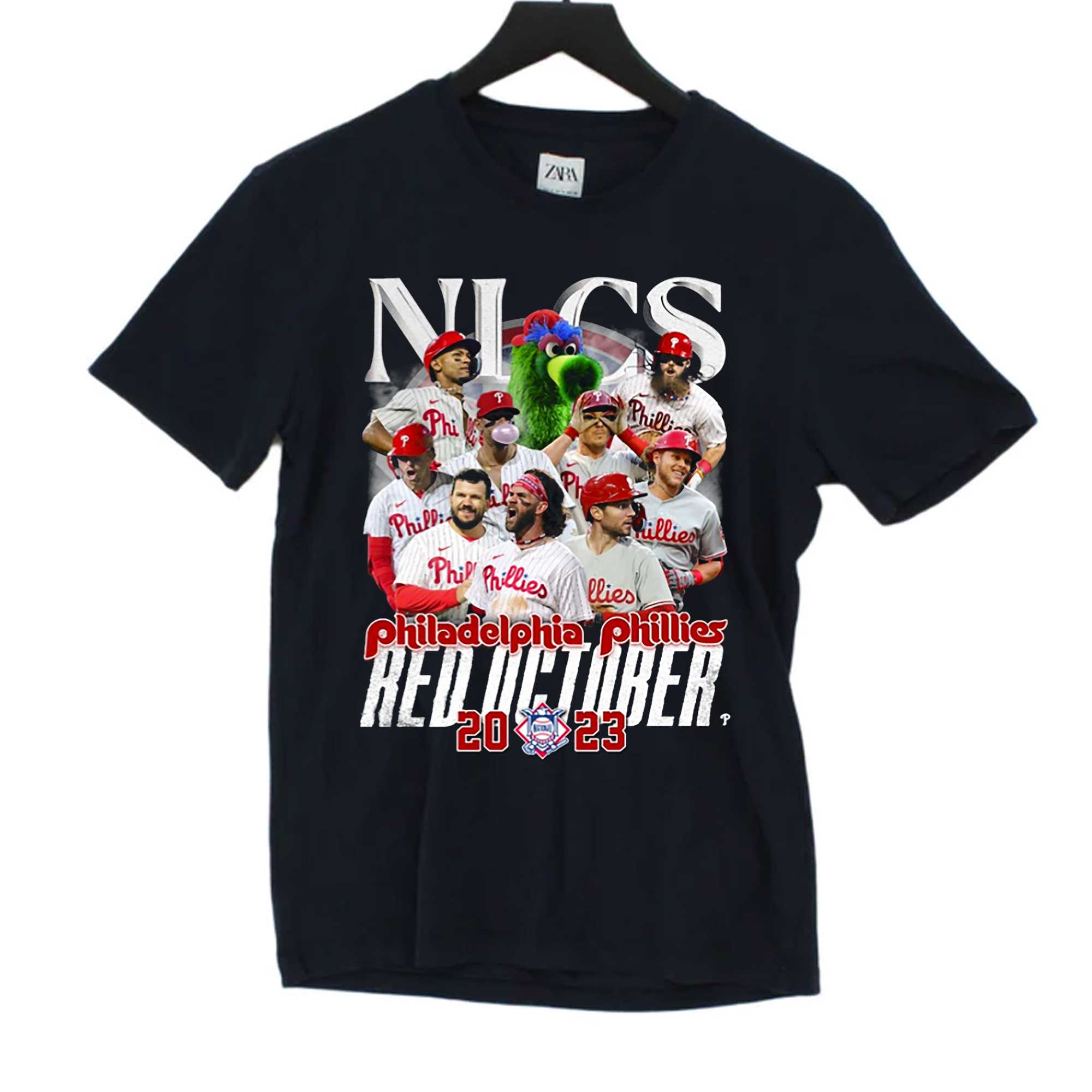 Nlcs Red October 2023 Philadelphia Phillies T-Shirt, hoodie, sweater, long  sleeve and tank top