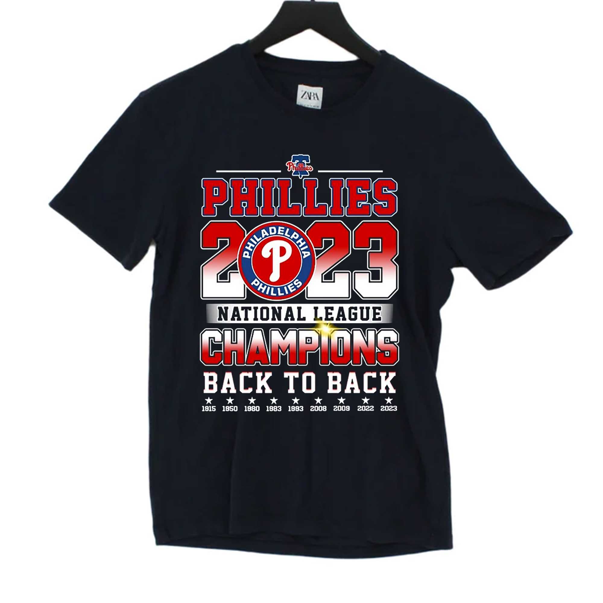 Philadelphia Phillies 2023 National League Champions Back to Back