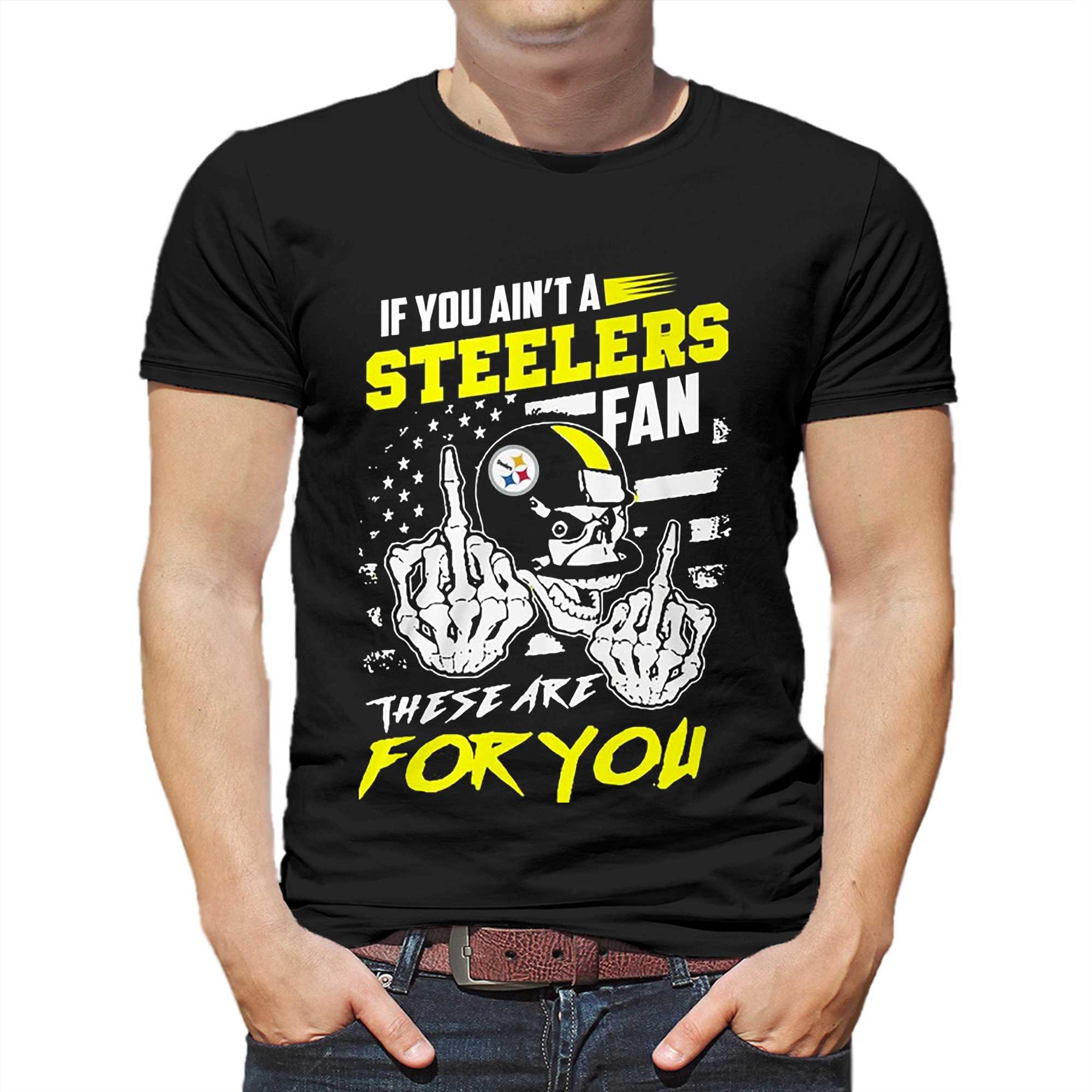 Pittsburgh Steelers 3D T Shirt For Fans NFL Teams Gift For Men And