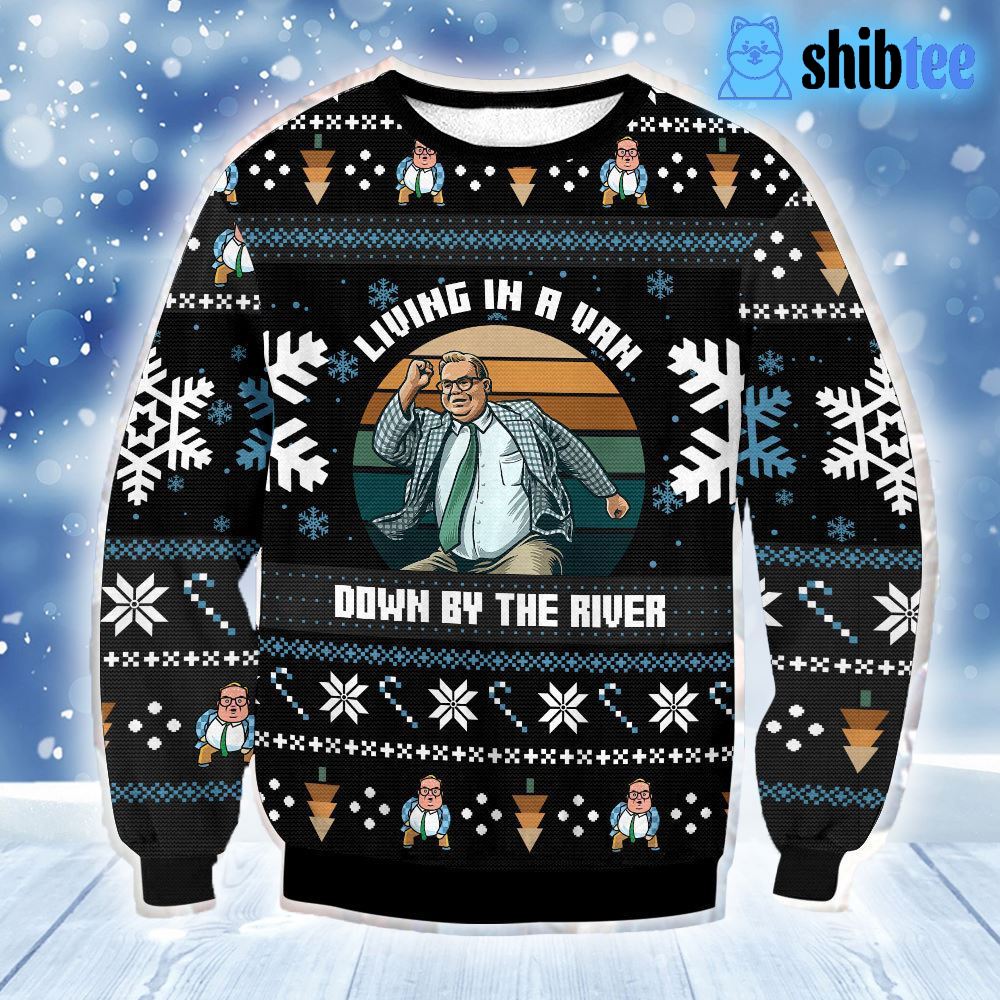 Chris farley shop ugly christmas sweater