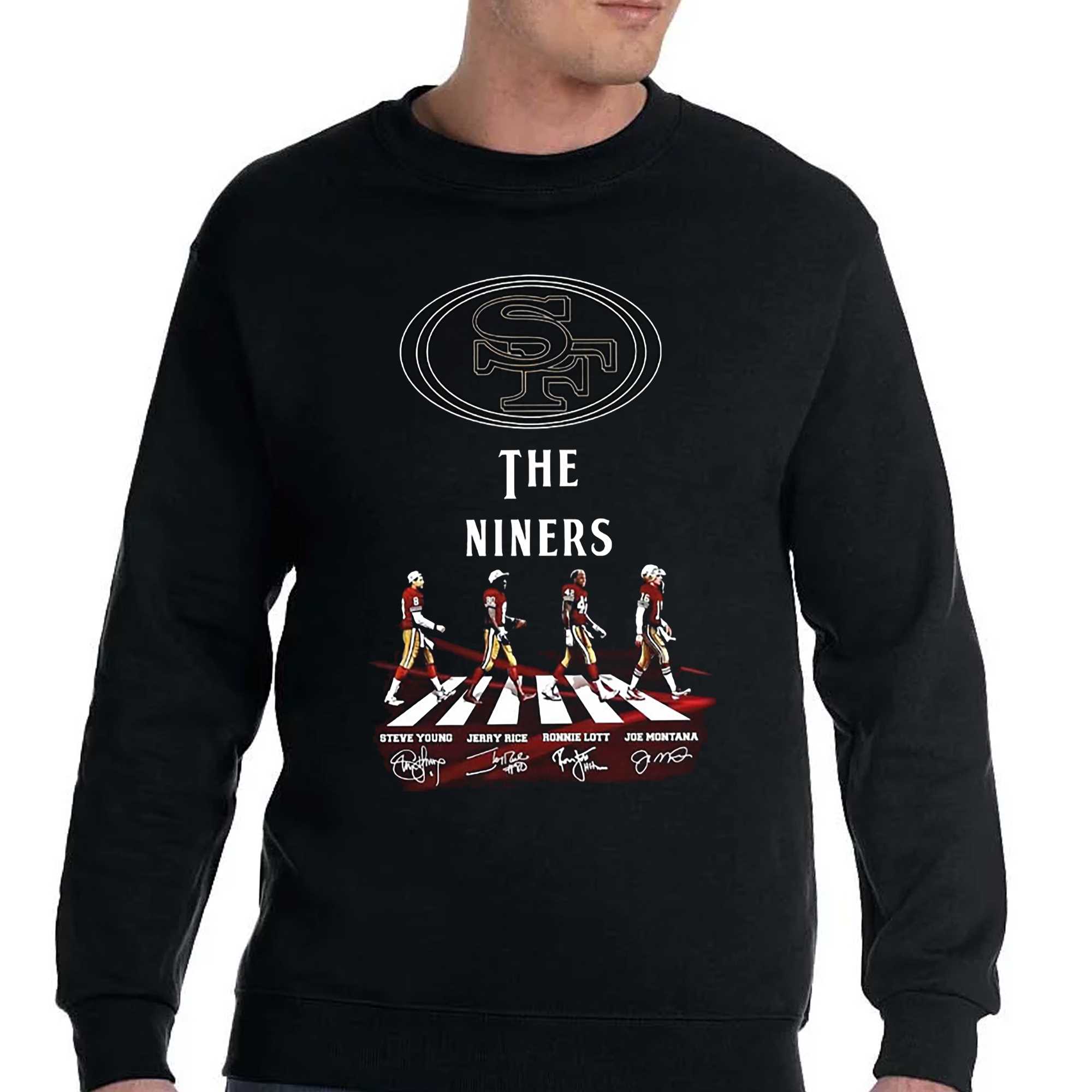 San Francisco 49ers The Niners Abbey Road signatures shirt, hoodie