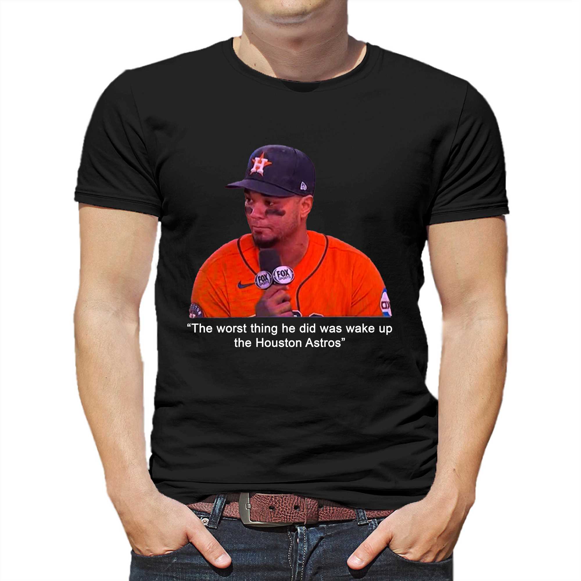 Houston Astros T-shirt 17  Astros t shirt, 3d t shirts, Shirts