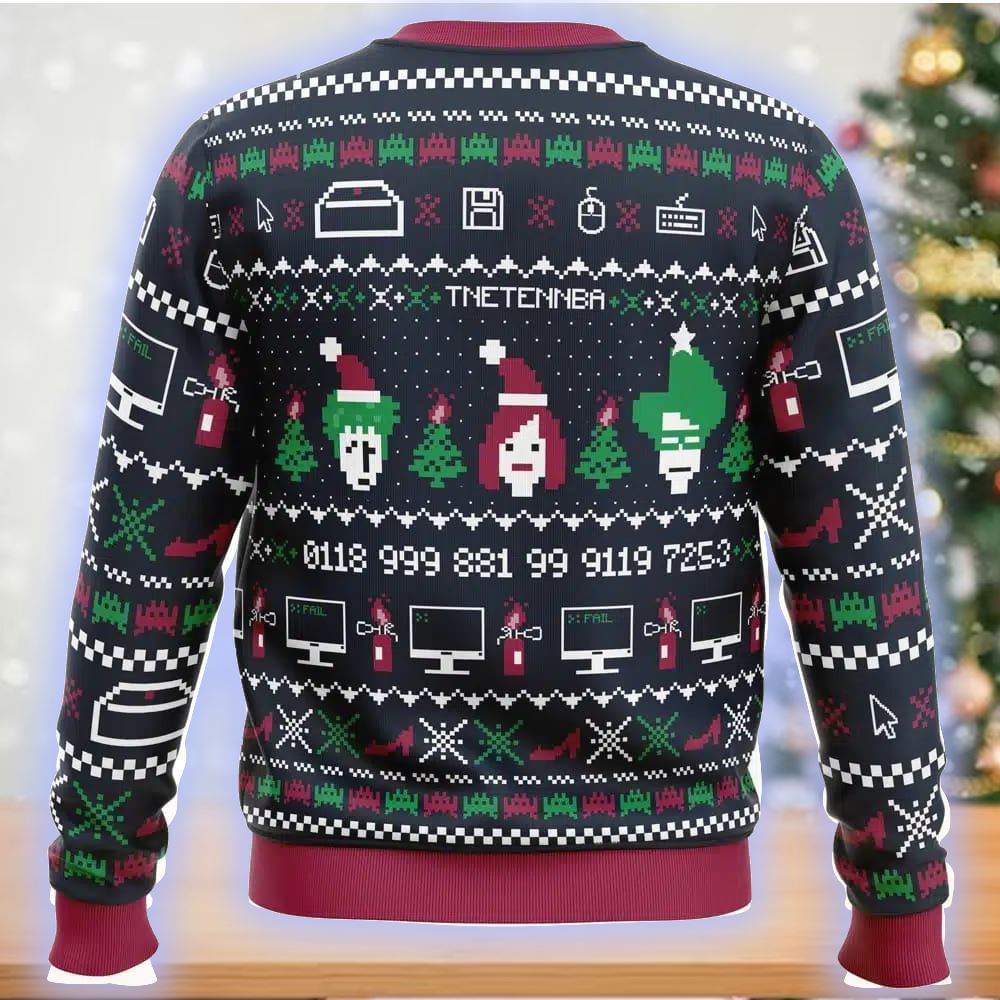 The X-mas Crowd It Crowd Ugly Christmas Sweater - Shibtee Clothing