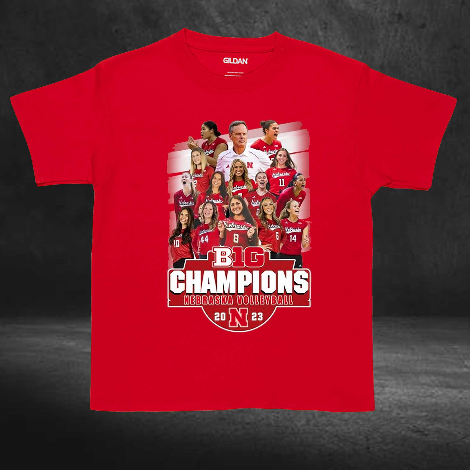 Big Champions Nebraska Volleyball 2023 T-shirt 