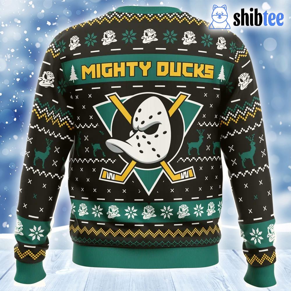 Christmas Ducks The Mighty Ducks Ugly Christmas Sweater 