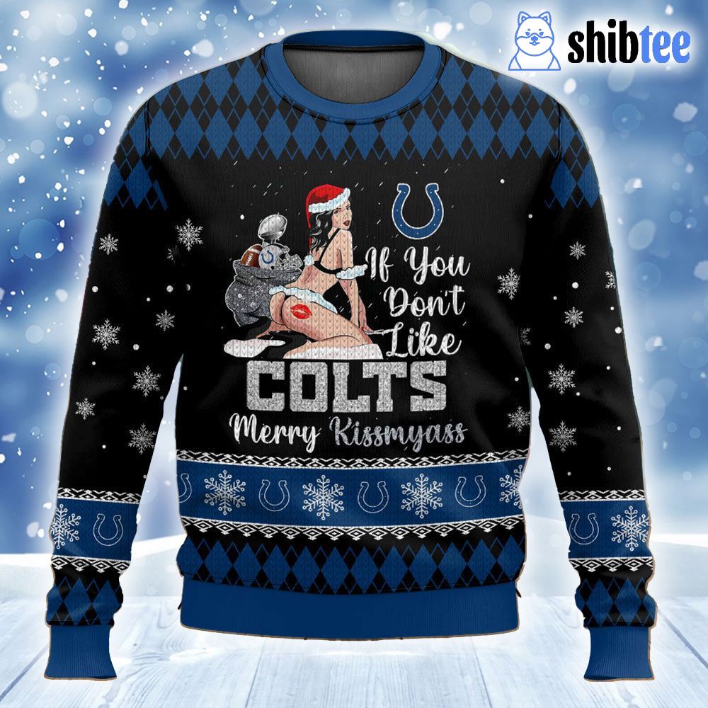Indianapolis Colts Kissmyass Ugly Sweater 