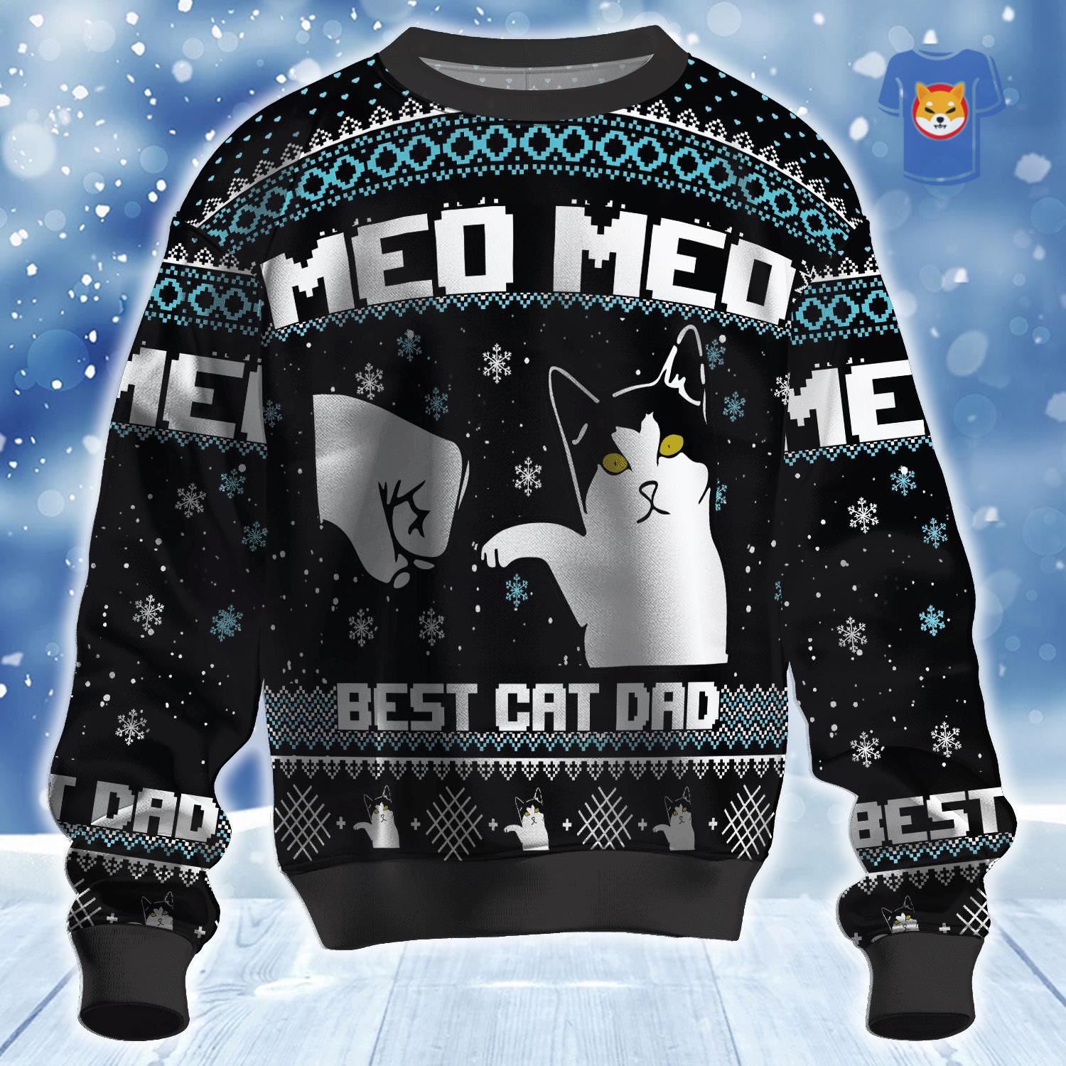 Meomeo Ugly Christmas Sweater 